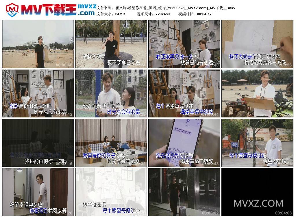 崔文锋-希望你在场_国语_流行_YF800328